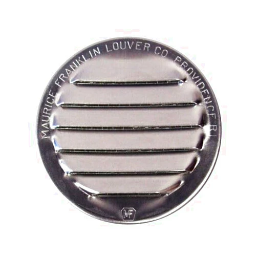 RQAMRCU Replacement for fits Maurice Franklin Louver RL-100 2 Round Mill Aluminum Insect Screen Louver 2 in.