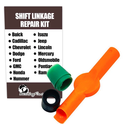 BushingFix.com BushingFix Si2Kit - Automatic Transmission Shift Cable Bushing Repair Kit, Replacement Shifter Cable Bushing, Quality Transmission Repair Kit, Compatible with Chevrolet, Ford, Jeep, and Other Brands