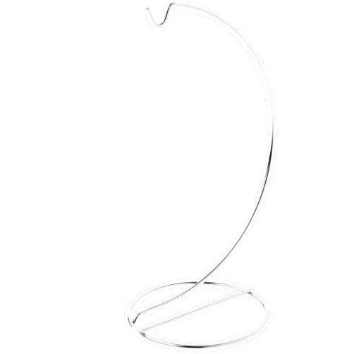 Plymor Simple Silver Ornament Stand, 9