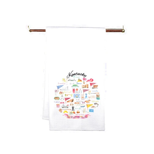 MNIGIU Kentucky Travel Gift Kentucky Kitchen Towel Kentucky Kitchen Decor for Housewarming Kentucky Souvenir Gift (Kentucky Towel)