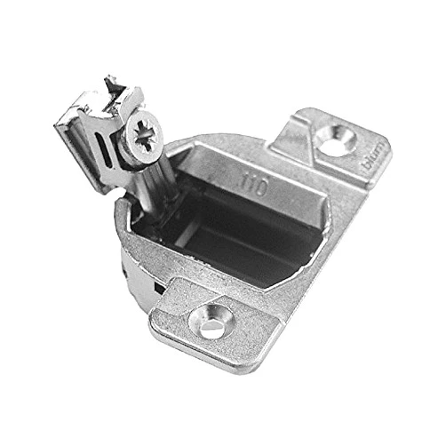 Blum 33.3600x20S 33.3600 Compact 33 Screw on 110 Degree Opening Face Frame Hinge, Zinc Die-Cast (Pack of 20 with Screws), Nickel Finish