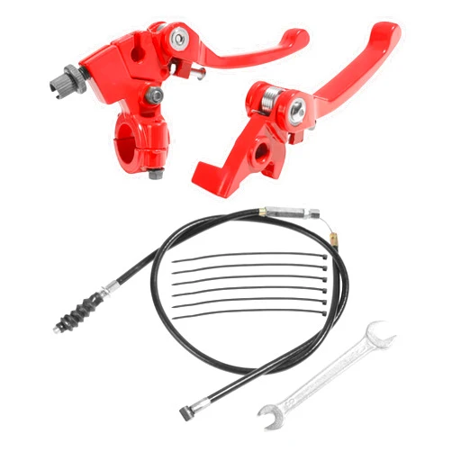 VARGTR Folding Clutch Brake Lever with Clutch Cable,Car Accessories 7/8