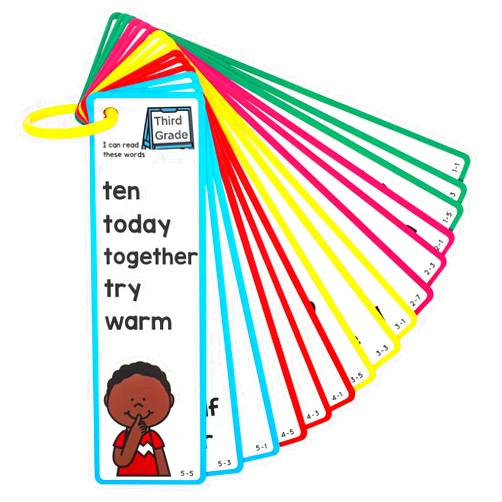 Xthrotsenk Sight Words Flash Cards 220 High Frequency Sight Words Flashcards First Words Flash Cards Beginning Reading Flashcards Help to 1st Grade Vocabulary Leaning Aids