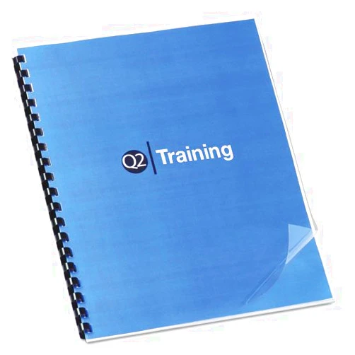 Swingline GBC - Clear View Presentation Binding System Cover, 11 x 8-1/2, Clear, 100/Box 2020025 (DMi BX