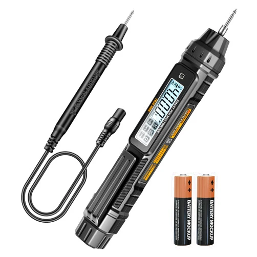 ANENG Pen Type Digital Multimeter 4000Count AC/DC Voltage Tester, Professional Current Meter, Non-Contact Voltmeter Sensor,Live Wire Detection,Resistance, Continuity, Capacitance, and Diode Testing