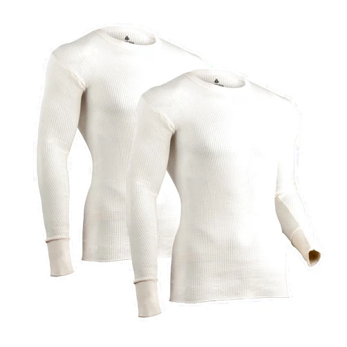 Indera Men's Traditional Waffle Thermal Underwear Long Sleeve Shirt