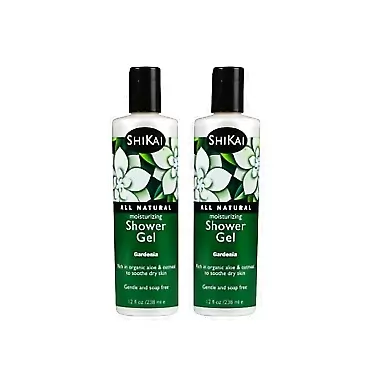 ShiKai All Moisturizing Shower Gel, Gardenia, 12-Ounces (Pack 12 Fl Oz (Pack of 2)