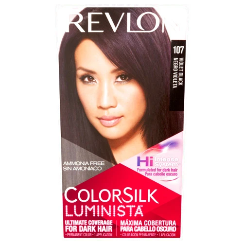 Revlon ColorSilk Luminista Haircolor, Violet Black