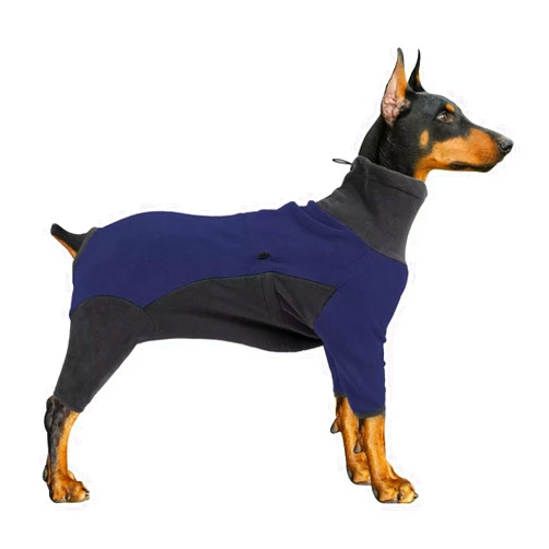 Xqpetlihai Dog Winter Coat Dog Coats for Medium Large Dogs Dog Sweater with Polar Fleece Windproof Stretchy(B,L)