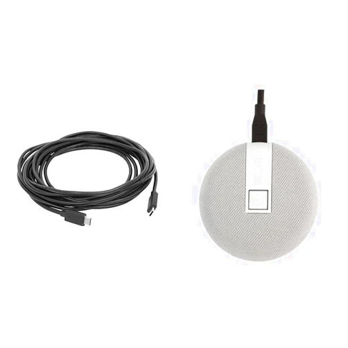 Owl Labs USB C Extension Cable (Meeting Owl 3) & Expansion Mic for Meeting Owl 3 - Extend Audio Reach in Larger Spaces by 8 feet (2.5 Meters) in The Direction of The mic.