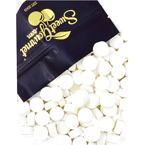 SweetGourmet White Peppermint Lozenges | Canada Mints Bulk Candy | 2 Pounds