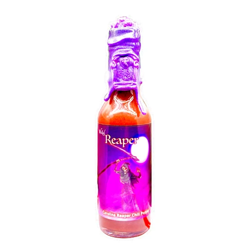 Wicked Reaper Reserve World's Hottest Chili Pepper Carolina Reaper Hot Sauce (Purple)