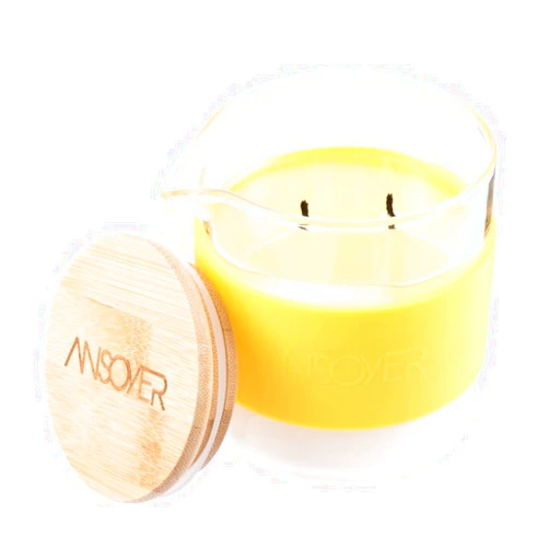 ANSOYER Massage Oil Candles, Lotion & Body Oil Candles for Date Night, Couples Gifts, Soy Based, Pineapple Scent, 10.58OZ/ 300g