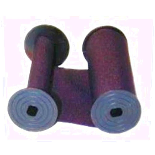 Widmer Br S-3-1-Purple Check Ribbon