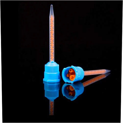 Pcessdar Mixing Tip Crown & Bridge Light Blue/Orange 50/PK