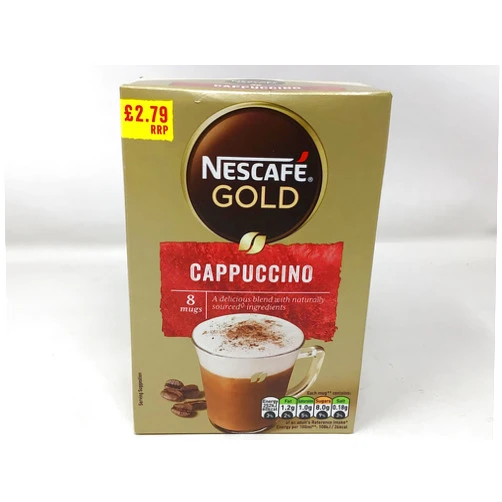 NESCAFÉ Nescafe Instant Cappuccino in Individual Pockets 3 Packs