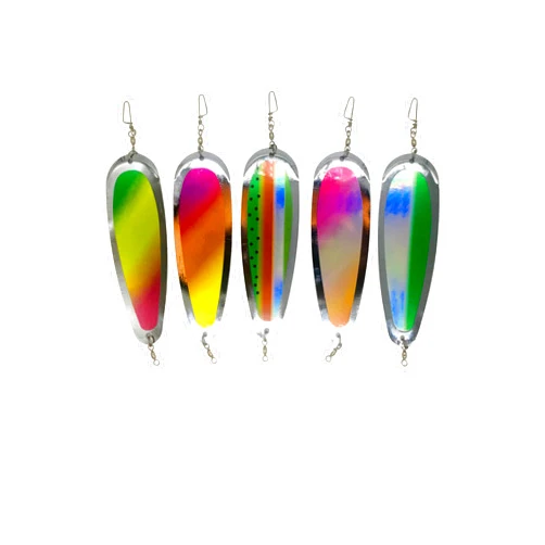 KOKOPROS Hologram Flashers, 5 1/2 Inch Teardrop 5PK