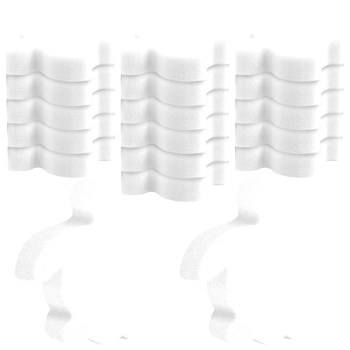 Ukulork 18/24 Pack Pool Oil Absorbing Scum Sponge, Hot Tub Scum Absorber, Hot Tub Accessories for Swimming Pool and Spa