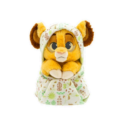 Disney Simba Plush in Swaddle – The Lion King Babies – Small 10 Inch