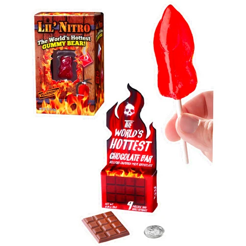 VAT19 World's Hottest Candy Bundle: Toe of Satan, Lil Nitro, and World's Hottest Chocolate Bar