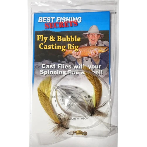 BestFishingSecrets Fly & Bubble Casting Rig