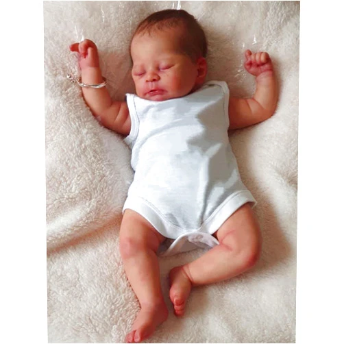 Zero Pam Reborn Dolls Boy 21 in Realistic Newborn Baby Doll That Look Real Sleeping Real Looking Silicone Baby Dolls with Soft Body