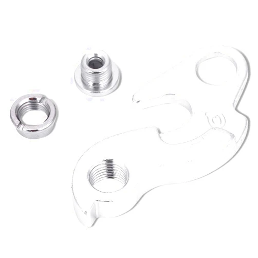 VGEBY Derailleur Hanger, Rear Gear Mech Derailleur Hanger Aluminium Alloy Derailleur Hanger Tail Hook Drop Out Adapter for Mountain Bike(#289) Rear Derailleur Hanger Derailleur Hanger