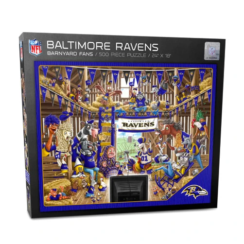 YouTheFan NFL Barnyard Fans 500pc Puzzle