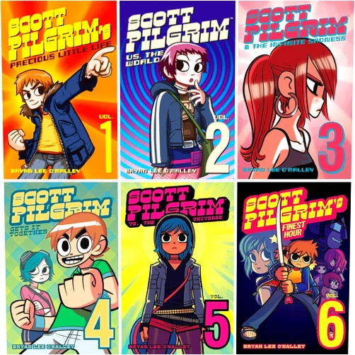By Bryan Lee O'Malley (Author, Artist) Scott Pilgrim Bundle Vs 1-6
