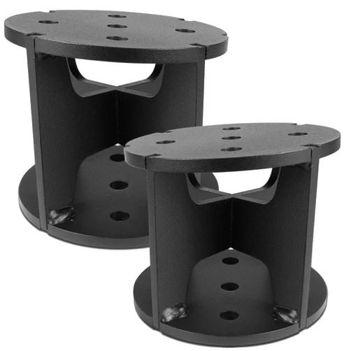 Danti 52445 Air Lift Spacers 4” Angled for Air Lift's Load Lifter 5000 series and Load Lifter 7500XL