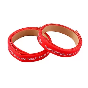 Generic Table Tennis Racket Sponge Tapes,Table Tennis Racket Paddle Protection Sponge Tape Anti-Collision Protector Sides Protect Tape red
