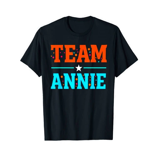 ANNIE Designs By ShirtZilla Team ANNIE T-Shirt Name Support ANNIE T-Shirt