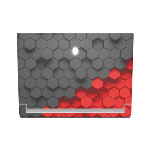 MIGHTY SKINS MightySkins Skin Compatible with Alienware X17 R2 (2022) Full Wrap Kit - Two-Tone Hex | Protective, Durable, and Unique Vinyl Decal wrap Cover | Easy to Apply & Change Styles | Made in The USA