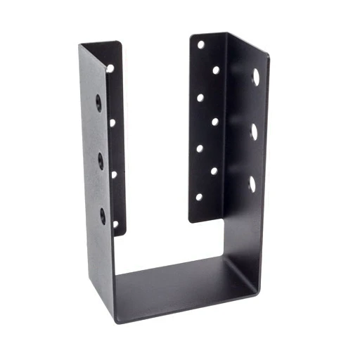 Simpson Strong-Tie Outdoor Accents ZMAX, Black Heavy Joist Hanger for 6x10