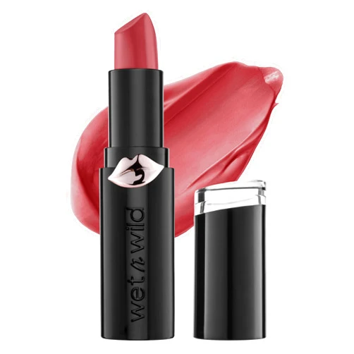 wet n wild Mega Last Matte Lip Color, Semi Matte Hyaluronic Acid Infused, Long Lasting Full Coverage for a Nourishing Pout, Cruelty-Free & Vegan - Wine Room