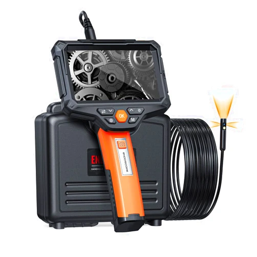 QUICTIGRY Triple Lens Endoscope Camera with Light, 5
