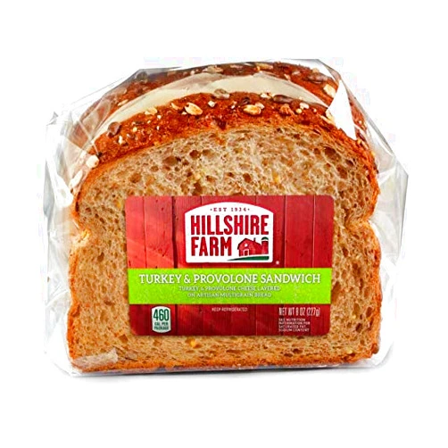 Hillshire Farm Turkey and Provolone Sandwich, 0.5 Pound -- 10 per case