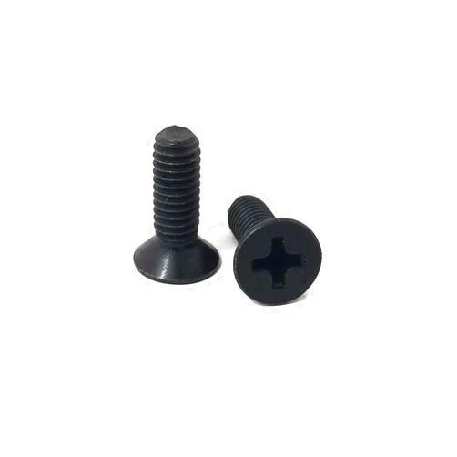 Millcraft ProductsMillcraft Parts Universal Motorcycle Master Cylinder Front Brake Reservoir Cover Cap Screws Replacement M4x0.7x12mm Black Pair