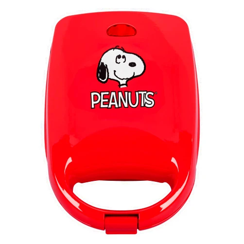 Uncanny Brands Peanuts Snoopy Single Sandwich Maker - Peanuts Kitchen Appliance