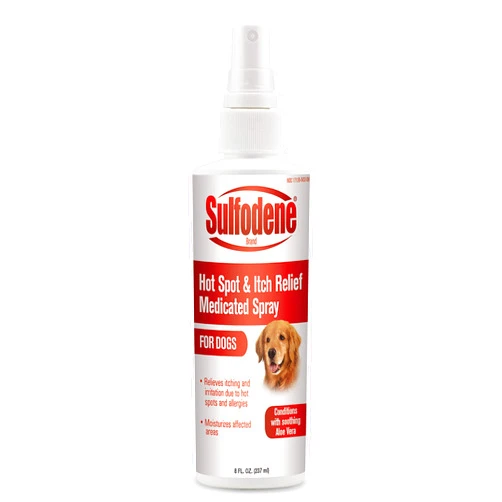 Farnam Sulfodene Hot Spot & Itch Relief Medicated Spray for Dog 8oz