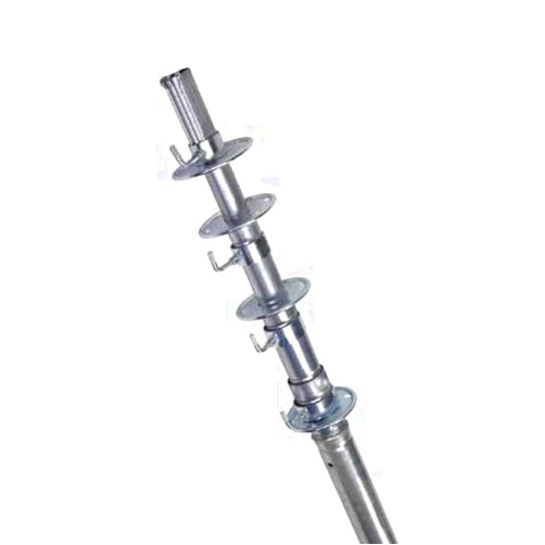 EZGuardZ Telescopic Antenna Push Up TV & Wireless Internet Antenna Mast, Extended mast Length is 20'-10''