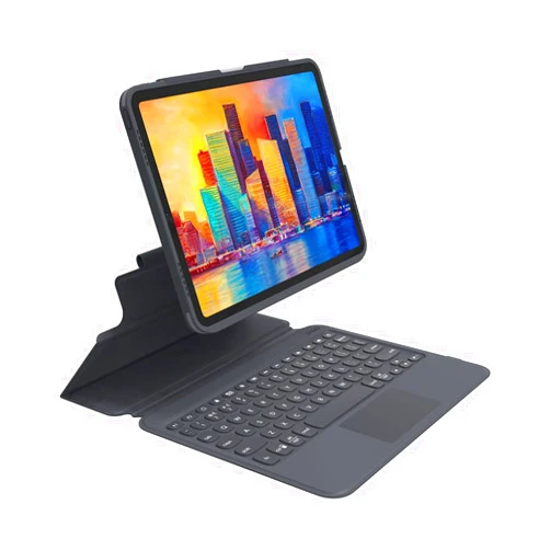 ZAGG - Pro Keys Wireless Keyboard with Trackpad and Detachable Case - Compatible with The Apple iPad 10.9