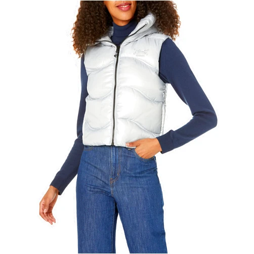 Superdry Women's Code XPD Crop Padded Gilet
