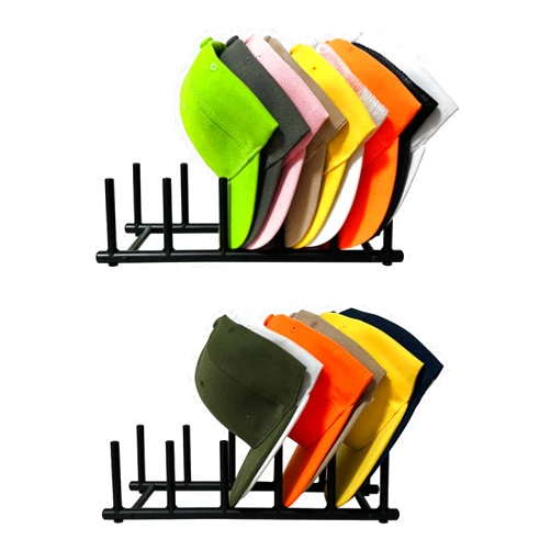 AAQR 2 Pack Hat Racks for Baseball Caps, Compact Hat Display Organizer Free Standing up to 30 caps, Hat Storage Rack, Patented