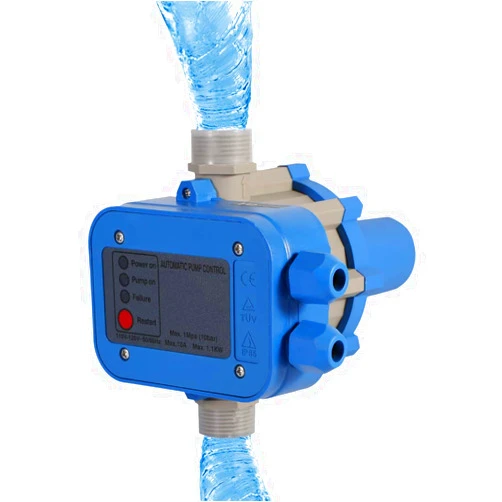 Liusin Water Pump Pressure Controller for Water Pump - Automatic Pump Controller 110V 50/60HZ Electronic Switch Control Water Pump Controller Easy to Connwct Dry Running Protect Motor Max pump 1.1KW