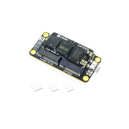 WayPonDEV Sipeed LonganPi 3H 2GB LPDDR4 Allwinner H618 Linux Single Board Computer, Wireless Dual-Band WiFi Development Board, Gigabit Ethernet Port, Support 4Kp60 Display, Compatible with RasPi Zero W (2+32GB)