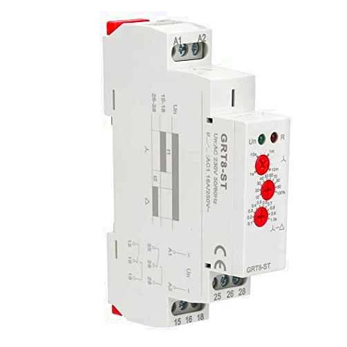 YWBL-WH GRT8-ST Delay on Motor Timer Soft Starter Delta Relay Motor Starter AC/DC 12-240v (50/60hz)(A230)
