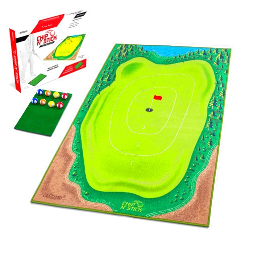 GoSports The Original GoSports Chip N' Stick - Giant Golf Games with Balls and Chipping Mat - Choose Classic, Mid-Size, Darts or Islands