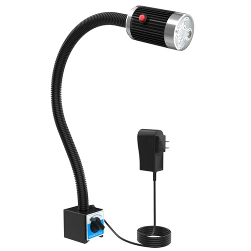StaStrStu led Machine Light 12W Magnetic Work Light, IP67 Water Proof Lathe Light, Milling Machine, Drill Press, Bandsaw lighting