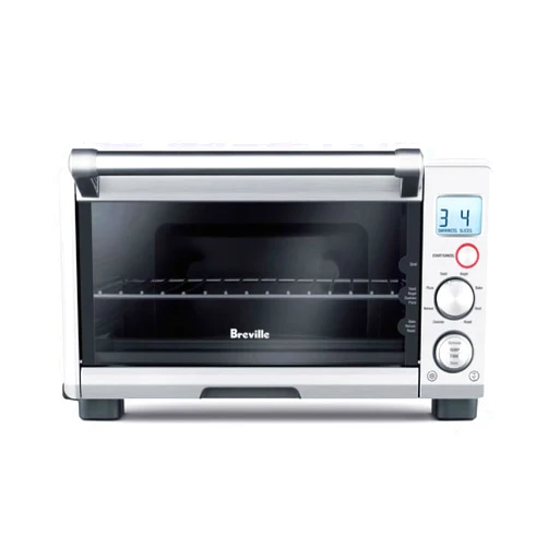 Breville BOV650XL the Compact Smart Oven Countertop Toaster Oven, Brushed Stainless Steel